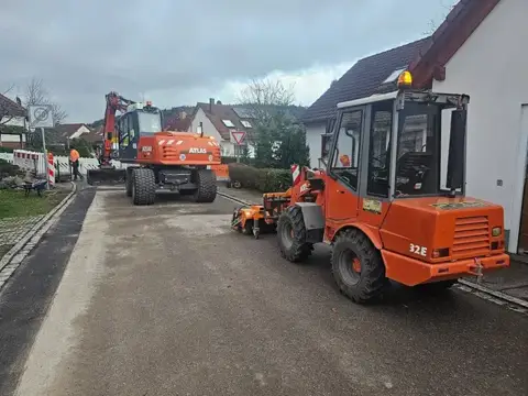 Straßen- und Flächenarbeiten